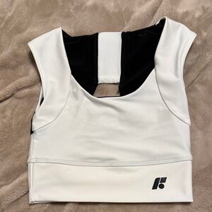 Women's White Forme posture correction bra